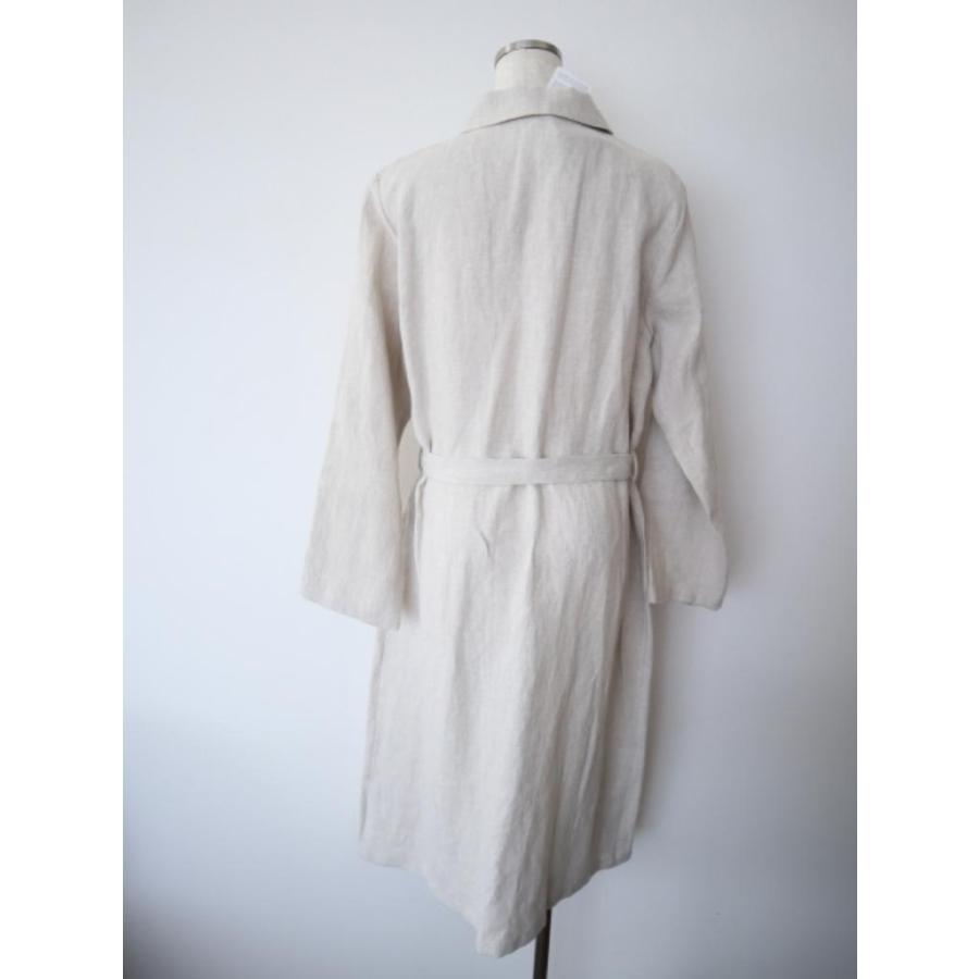 agnes b.（アニエスベー） 新品！ コート 麻 ロングリネンコート