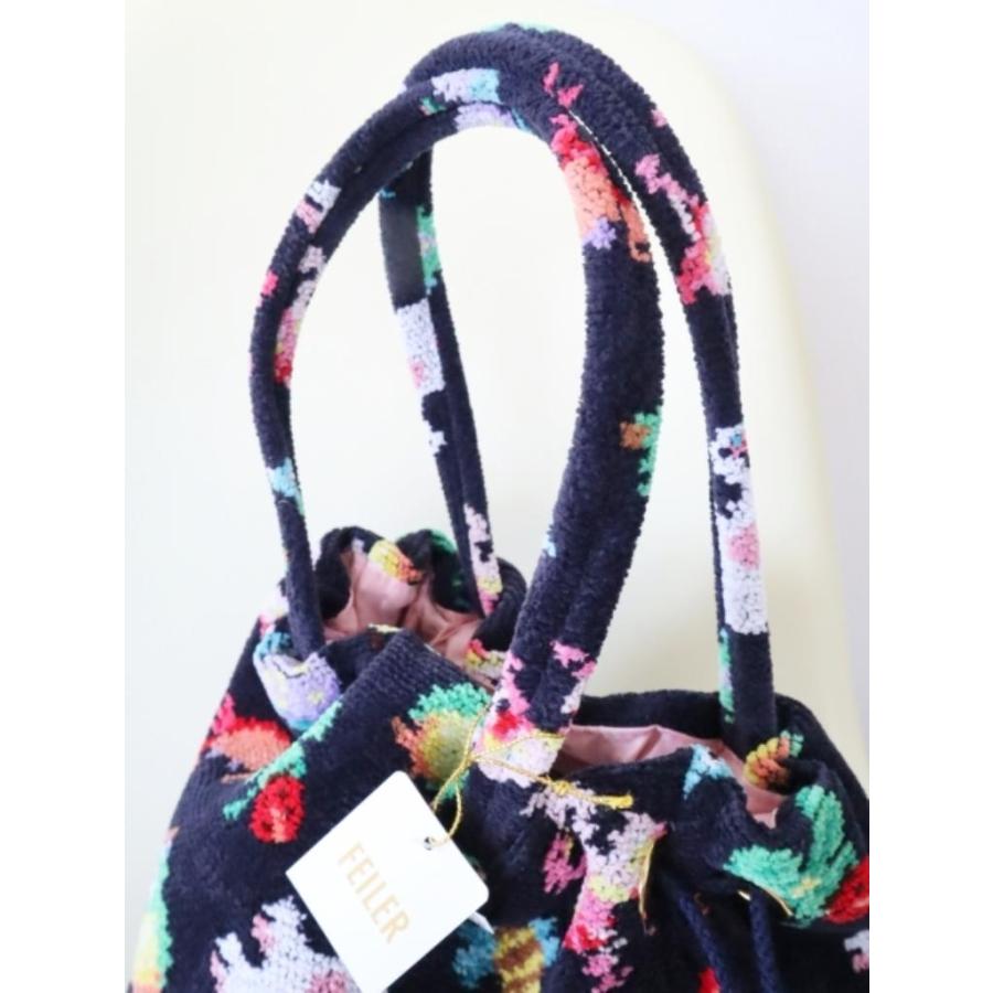 feiler（フェイラー） 新品！FEILER 神崎恵さんコラボ バッグ ネイビー