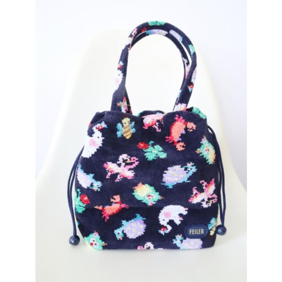 feiler（フェイラー） 新品！FEILER 神崎恵さんコラボ バッグ ネイビー