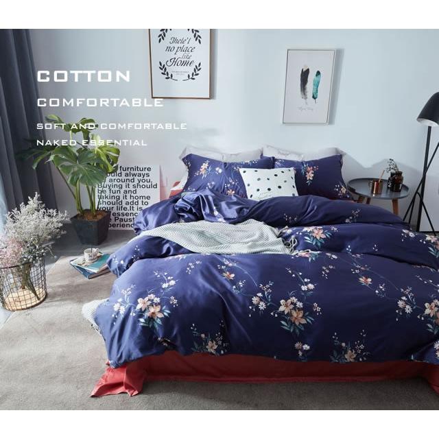 お洒落な花柄高級布団カバー３点セット（シングル） Bella11 (寝具/寝具カバー/ベッドリネン/ベッドカバー/シーツ/掛け布団カバー/布団カバー/ボックスシーツ) | ノーブルスパーク