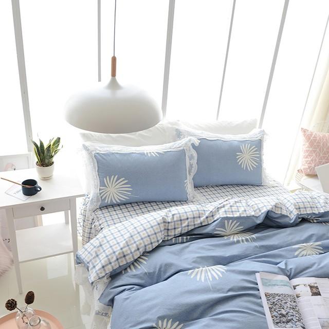 可愛い花柄布団カバー３点セット(シングル) Bella14 (寝具カバー/ベッドリネン/シーツ/掛け布団カバー/布団カバー/ボックスシーツ/ピロケース/カバーセット) | ノーブルスパーク | 03