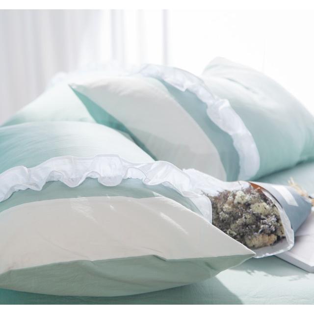 可愛い花柄布団カバー4点セット Bella17 グリーン (寝具カバー/ベッドリネン/掛け布団カバー/ボックスシーツ/ピロケース/枕カバー) | ノーブルスパーク | 01