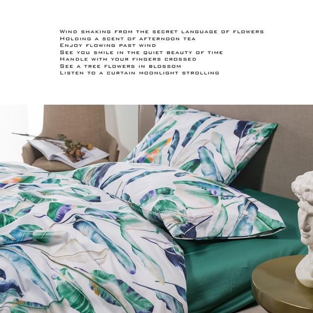 お洒落な花柄高級布団カバー３点セット(シングル) Bella18 (ベッドリネン/シーツ/掛け布団カバー/ボックスシーツ/ピロケース/枕カバー) |  | 01