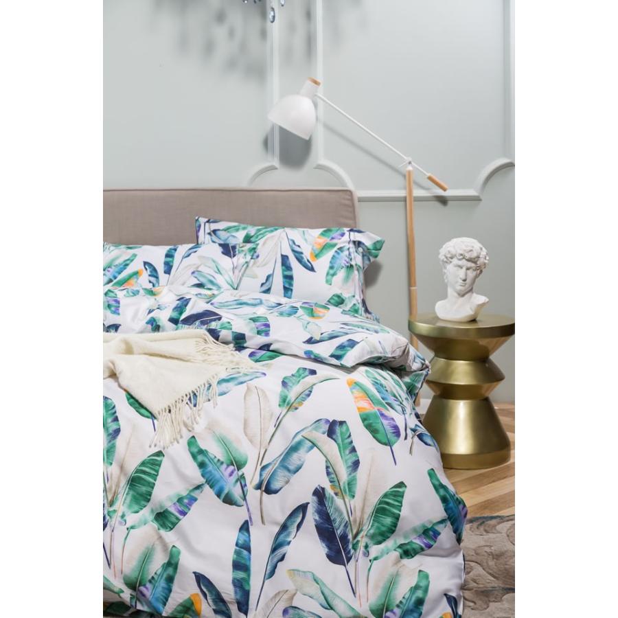 お洒落な花柄高級布団カバー３点セット(シングル) Bella18 (ベッドリネン/シーツ/掛け布団カバー/ボックスシーツ/ピロケース/枕カバー) |  | 05