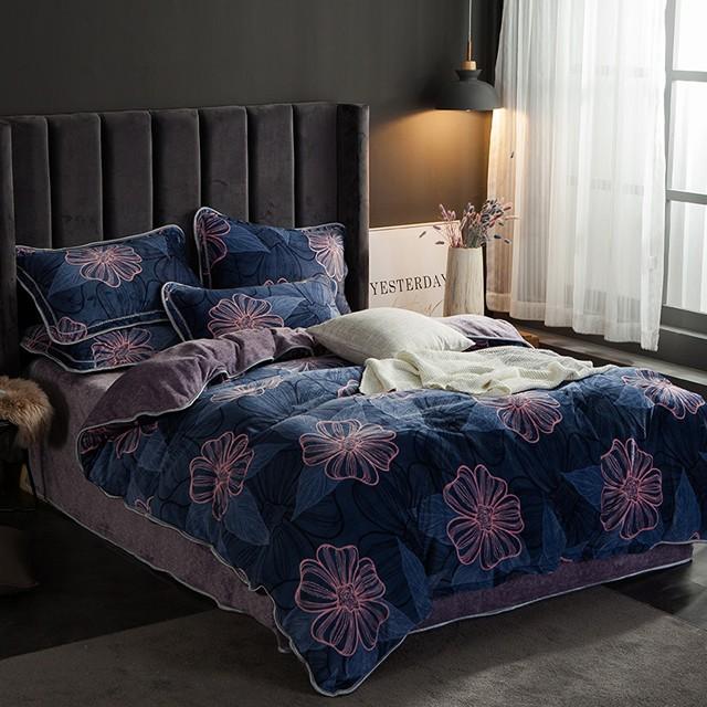 お洒落な花柄布団カバー３点セット(シングル) Bella23 (ベッドリネン/シーツ/掛け布団カバー/ボックスシーツ/ピロケース/枕カバー) | 