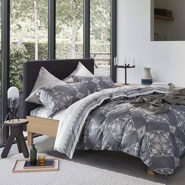 お洒落な花柄高級布団カバー３点セット(シングル) Bella26 (ベッドリネン/シーツ/掛け布団カバー/ボックスシーツ/ピロケース/枕カバー) | 