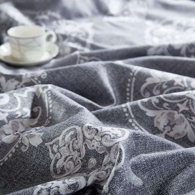 お洒落な花柄高級布団カバー３点セット(シングル) Bella26 (ベッドリネン/シーツ/掛け布団カバー/ボックスシーツ/ピロケース/枕カバー) |  | 03