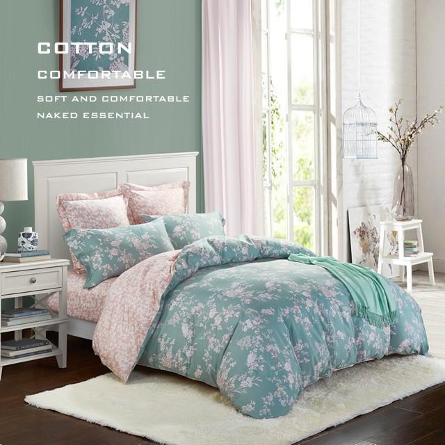 お洒落な花柄高級布団カバー３点セット(シングル) Bella27 (ベッドリネン/シーツ/掛け布団カバー/ボックスシーツ/ピロケース/枕カバー) |  | 01