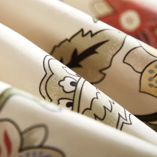 お洒落な花柄高級布団カバー３点セット(シングル) Bella30 (ベッドリネン/シーツ/掛け布団カバー/ボックスシーツ/ピロケース/枕カバー) |  | 04