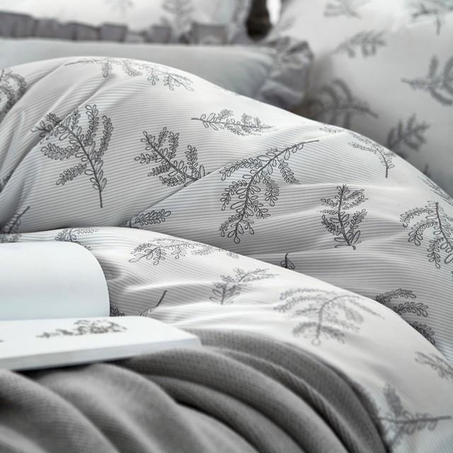 お洒落な花柄高級布団カバー３点セット(シングル) Bella32 (ベッドリネン/シーツ/掛け布団カバー/ボックスシーツ/ピロケース/枕カバー) |  | 01