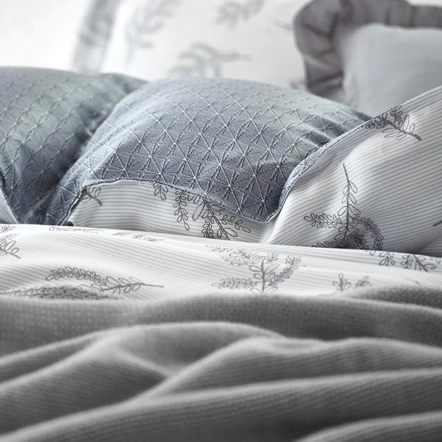 お洒落な花柄高級布団カバー３点セット(シングル) Bella32 (ベッドリネン/シーツ/掛け布団カバー/ボックスシーツ/ピロケース/枕カバー) |  | 06