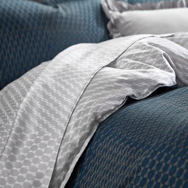 お洒落な花柄高級布団カバー３点セット(シングル) Bella34 (ベッドリネン/シーツ/掛け布団カバー/ボックスシーツ/ピロケース/枕カバー) |  | 08