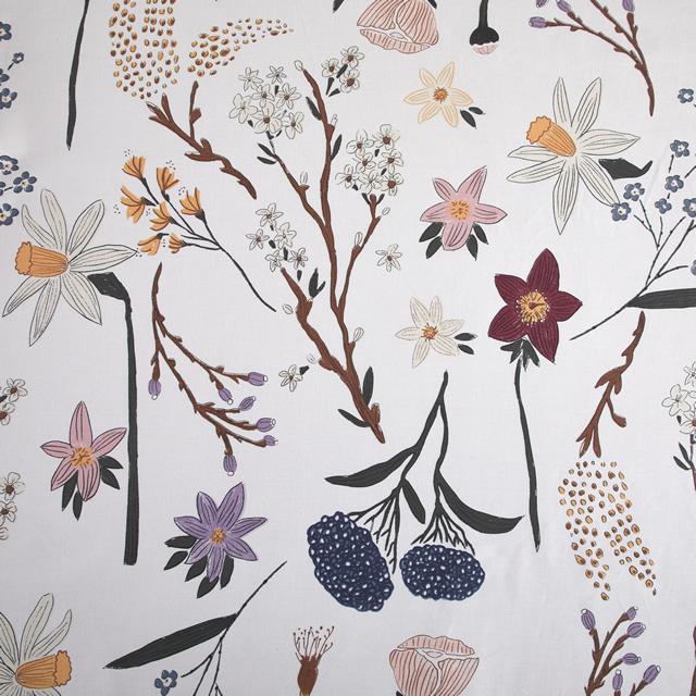 お洒落な花柄高級布団カバー３点セット(シングル) Bella40 (寝具/寝具カバー/掛け布団カバー/布団カバー/ボックスシーツ/ピロケース/枕カバー) |  | 02