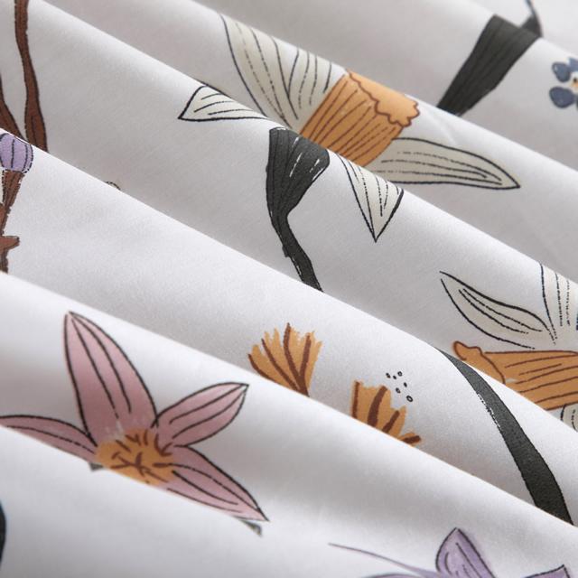 お洒落な花柄高級布団カバー３点セット(シングル) Bella40 (寝具/寝具カバー/掛け布団カバー/布団カバー/ボックスシーツ/ピロケース/枕カバー) |  | 03