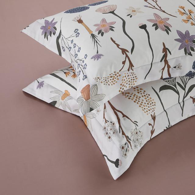 お洒落な花柄高級布団カバー３点セット(シングル) Bella40 (寝具/寝具カバー/掛け布団カバー/布団カバー/ボックスシーツ/ピロケース/枕カバー) |  | 04