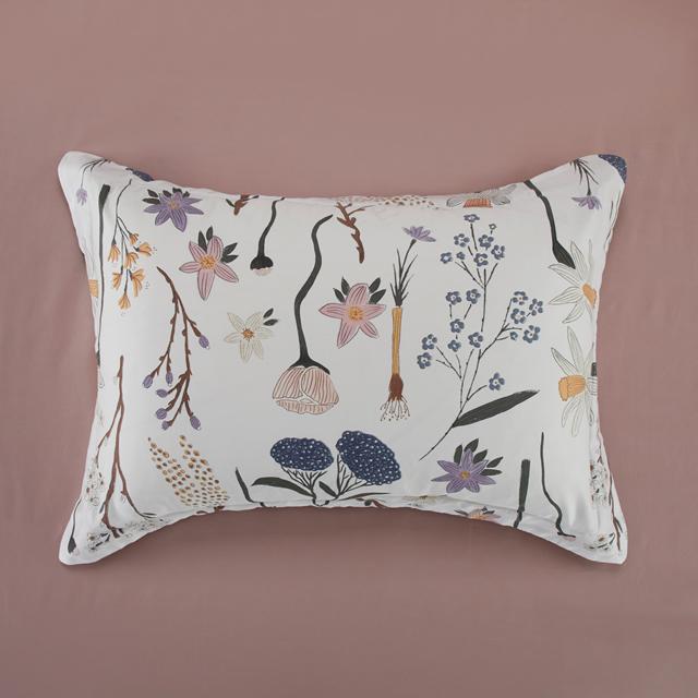 お洒落な花柄高級布団カバー３点セット(シングル) Bella40 (寝具/寝具カバー/掛け布団カバー/布団カバー/ボックスシーツ/ピロケース/枕カバー) |  | 07