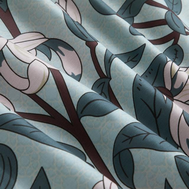 お洒落な花柄高級布団カバー4点セット(ダブル)  Bella41w (寝具/寝具カバー/掛け布団カバー/布団カバー/ボックスシーツ/ピロケース/枕カバー) |  | 03