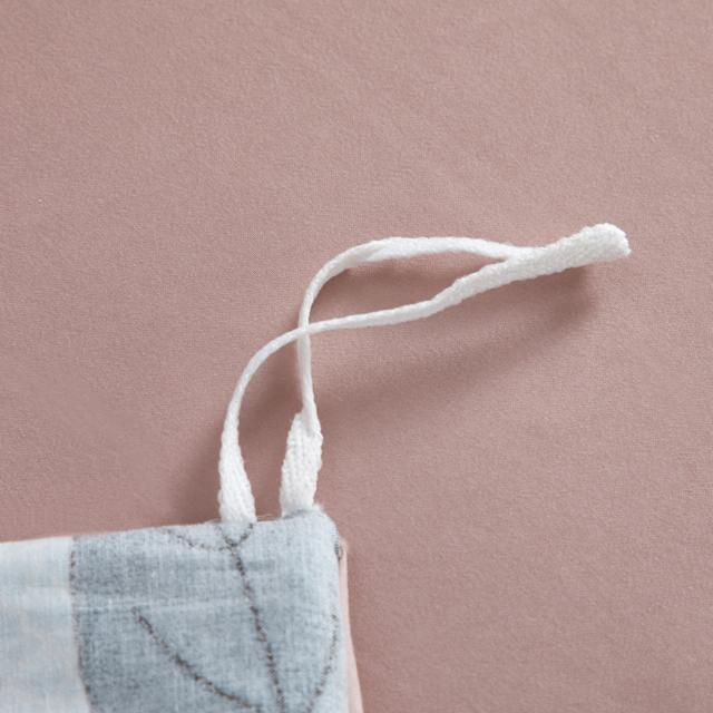 お洒落な花柄高級布団カバー4点セット(ダブル)  Bella41w (寝具/寝具カバー/掛け布団カバー/布団カバー/ボックスシーツ/ピロケース/枕カバー) |  | 06