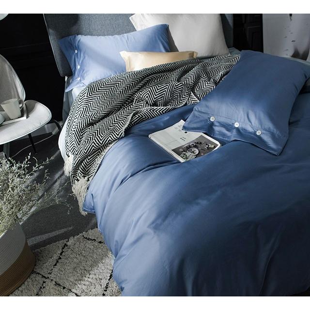 純色高級長綿布団カバー3点セット Flora13 (寝具/寝具カバー/ベッドリネン/ベッドカバー/シーツ/掛け布団カバー/布団カバー/ボックスシーツ) | ノーブルスパーク | 15