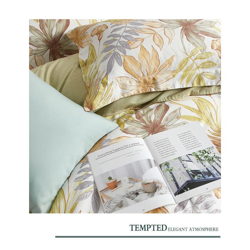 美しい布団カバー3点セット(シングル) MOI001 (寝具カバー/ベッドリネン/ベッドカバー/シーツ/掛け布団カバー/布団カバー/ボックスシーツ/ピロケース/枕カバー) |  | 06