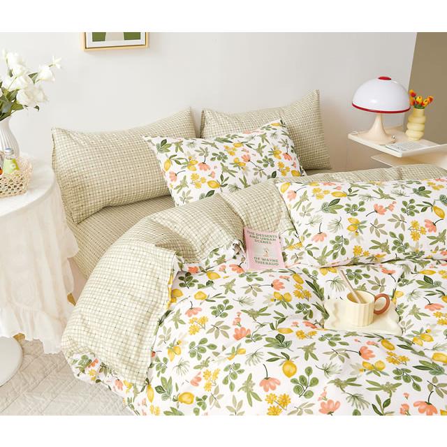 美しい布団カバー3点セット(シングル) SDN002 (寝具カバー/ベッドリネン/ベッドカバー/シーツ/掛け布団カバー/布団カバー/ボックスシーツ/ピロケース/枕カバー) |  | 01