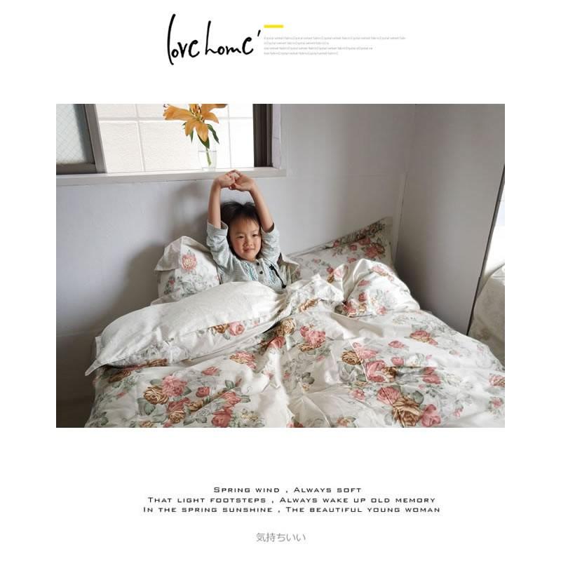 ノーブルスパーク 北欧花柄寝具カバーセット/シングルXLN11 (寝具/寝具