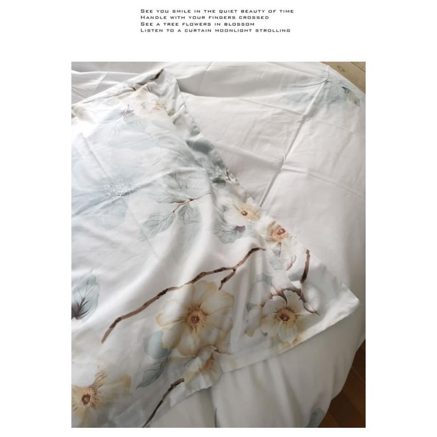 北欧花柄寝具カバーセット/シングルXLN15 (寝具/寝具カバー/ベッドリネン/ベッドカバー/シーツ/掛け布団カバー/布団カバー/ボックスシーツ/ピロケース/枕カバー) | ノーブルスパーク | 06