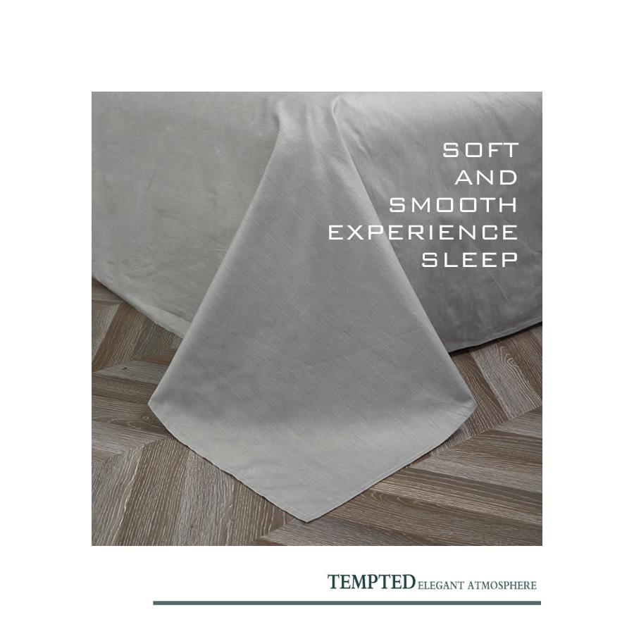 美しい布団カバー4点セット(ダブル) XLN16W (寝具カバー/ベッドリネン/ベッドカバー/シーツ/掛け布団カバー/布団カバー/ボックスシーツ/ピロケース/枕カバー) | ノーブルスパーク | 02