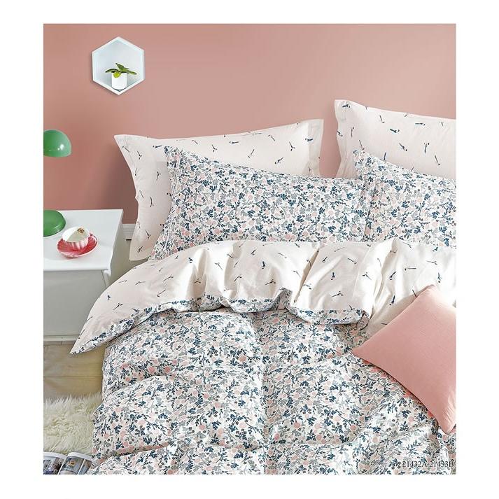 北欧花柄寝具カバーセット/シングル XLN1 (寝具/寝具カバー/ベッドリネン/ベッドカバー/シーツ/掛け布団カバー/布団カバー/ボックスシーツ/ピロケース/枕カバー) | ノーブルスパーク | 01