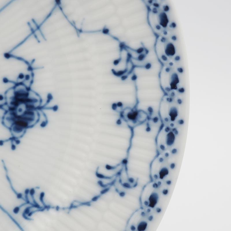 ロイヤルコペンハーゲン 574 ブルーフルーテッド ハーフレース