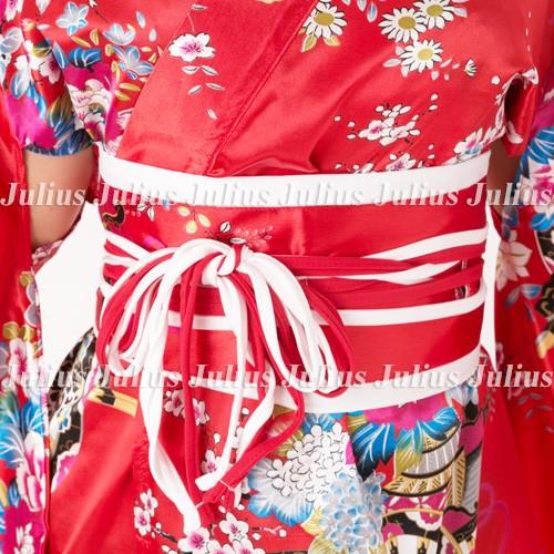 花魁系 ガウンタイプ 着物ロングドレス レッド ac52　　　江戸 花魁道中 浴衣 祭り 衣装 舞台 コスプレ 羽織 ネグリジェ 姫系 ランジェリー |  | 05