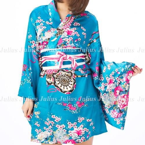 花魁系 セクシー 着物ドレス ワンピース 肩出OK 水色 kc44       よさこい 江戸 花魁道中 浴衣 祭り 衣装 舞台 民俗衣装 海外土産 ネグリジェ 羽織 草履 |  | 03