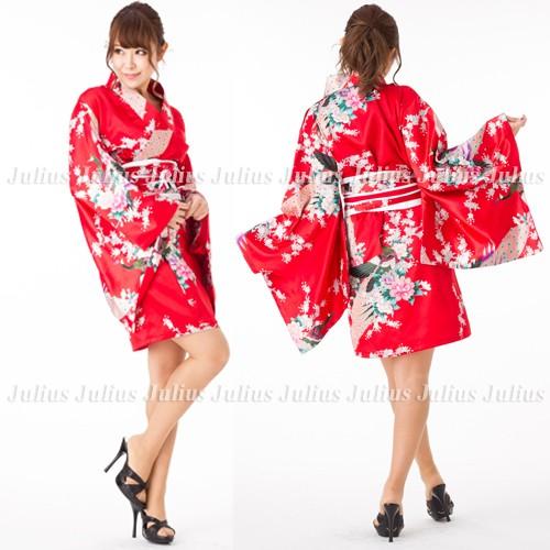 花魁系  着物ドレス ワンピース 肩出しOK レッド pc68          民俗衣装 海外土産 ショー キャバ お水 衣装 ダンス 桜 フォーマル 発表会 舞台 ステージ 江戸 |  | 02