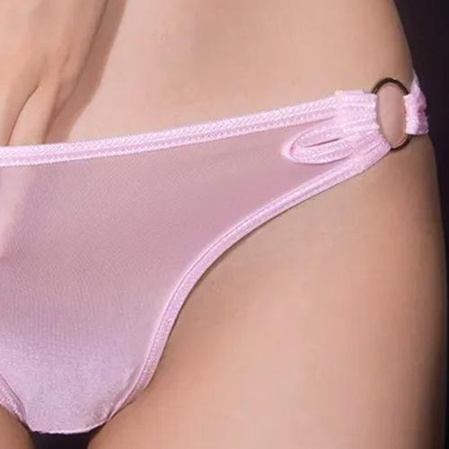 4カラー つるつる 透け透け ストッキング素材 サイド リングアクセ付き ショーツ sbc5050   フルバック 下着 美尻 悩殺 エロい下着 パンティ |  | 06