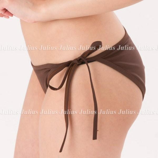 ブラウンカラー 三角ビキニ フルバック 胸パット入 水着 茶 t72          海パン ワンピ ワイヤー スイムウェア タンキニ レディース ブラジリアン 見 |  | 04