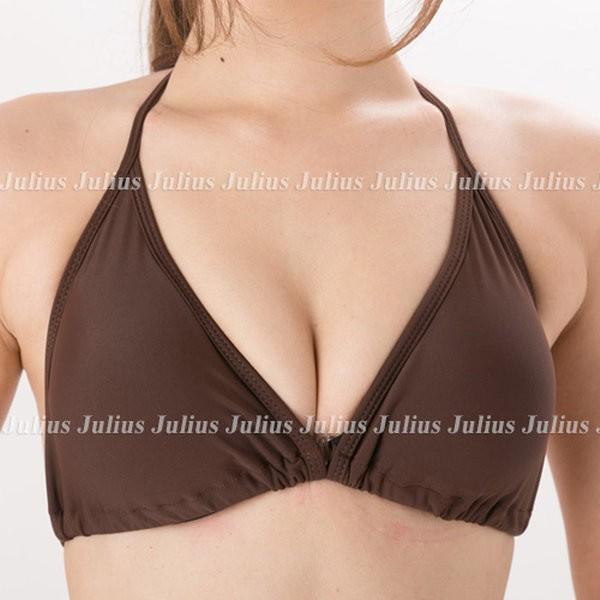 ブラウンカラー 三角ビキニ フルバック 胸パット入 水着 茶 t72          海パン ワンピ ワイヤー スイムウェア タンキニ レディース ブラジリアン 見 |  | 05