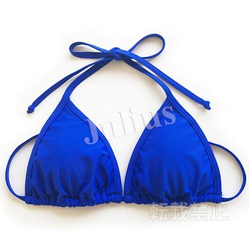 ビビッドカラー Ｔバック マリンビキニ 胸パット入 水着 青      海パン レディース ブラジリアン 見せブラ ワンピース 紐パンツ 競泳 |  | 03