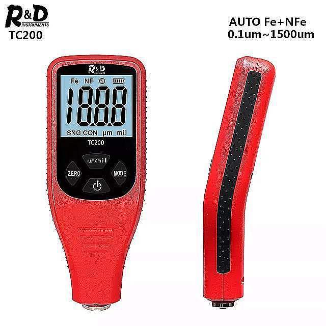 R Amp D Tc0 コーティング 厚さ 計 0 1 ミクロン 0 1500 車 の 塗装 膜厚 テスター 測定 Fe Nfe手動 塗料 種類 豊富な品揃え