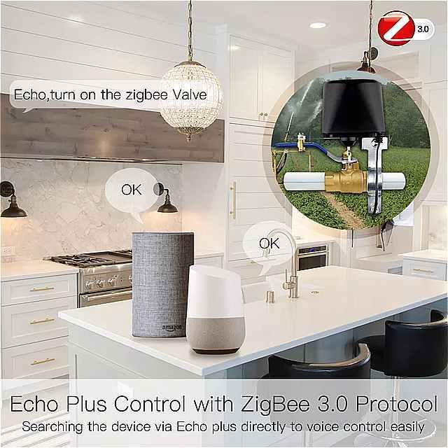 Smart Life,Yours, zigbee , alexa , google Home と 互換性 のある ウォーター バルブ , W|jumbo111|04