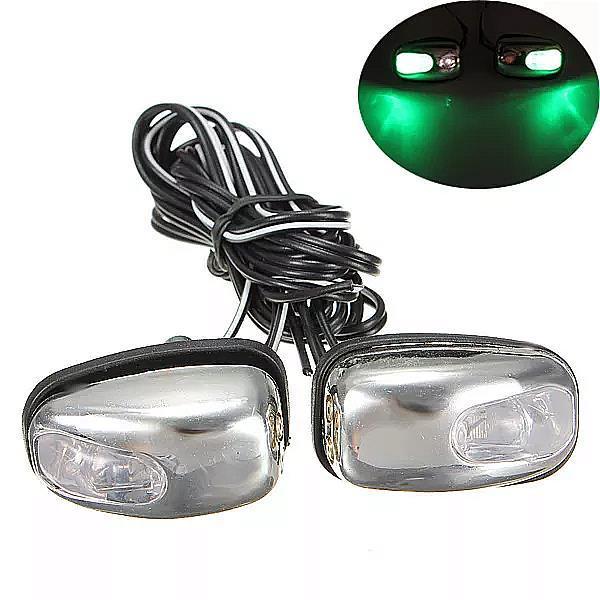 ガラス 製陳列 ライト ,2xクロームブルー led , スプレー ノズル ,ウォッシャーアイ,新品|jumbo111|04