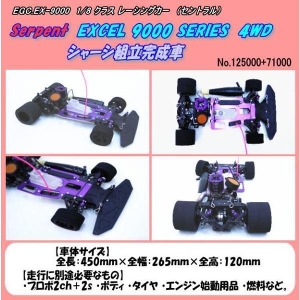 RCB-EX9000 大特価 1/8カー エクセル9000 展示車 (セントラル RCB-EX9000 大特価 1/8カー エクセル9000 展示車 (セントラル