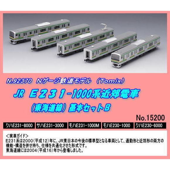 TNB-92370 (N) JR E231-1000系 近郊電車 B （Tomix） TOMIX 92370他