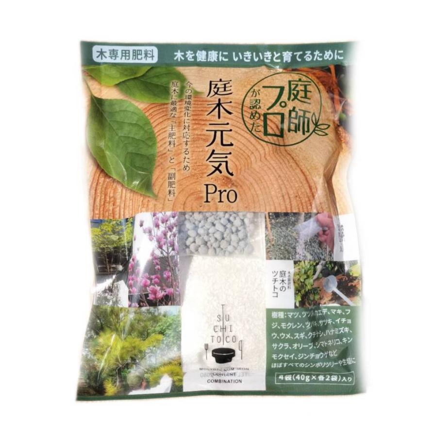 庭木元気Pro：「庭木元気」と「庭木のツチトコ」を40g×２ずつセットにして新発売！庭師が開発し使用する庭木の肥料・ミネラル | 