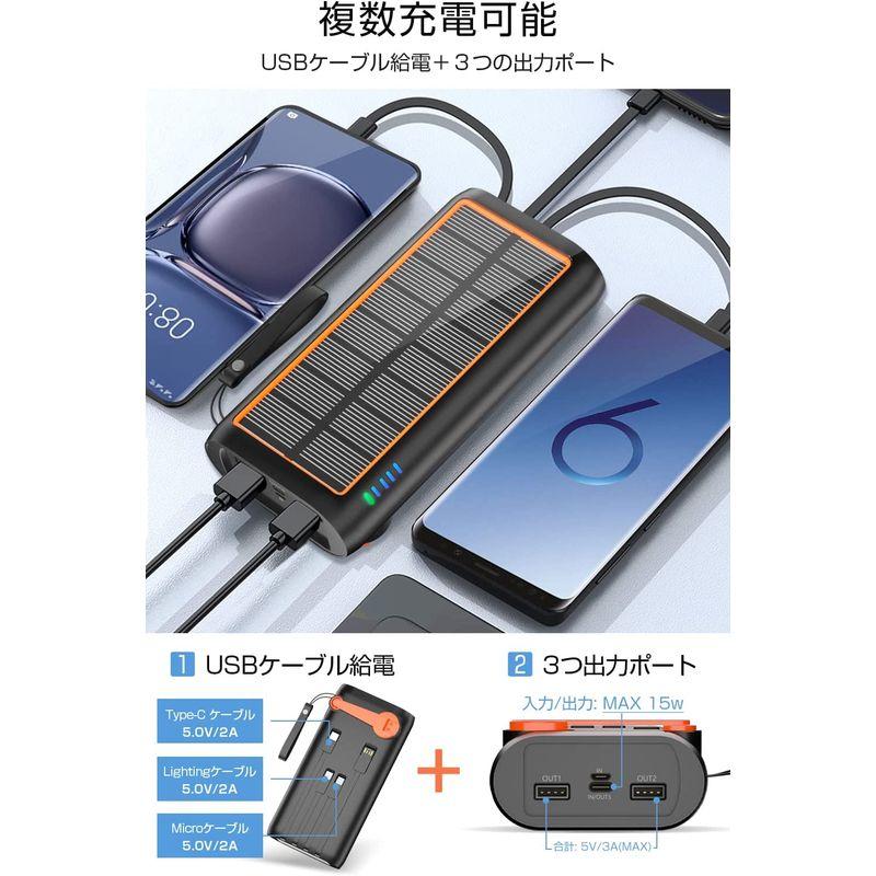 お得なキャンペーンを実施中ソーラーモバイルバッテリー 大容量