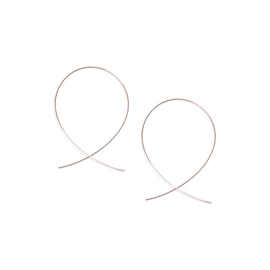 アクセサリー 海外モデル レディース 女性用 海外モデル ダウン フープ Large Down Lana Lana Jewelry Upside Large Upside Earrings人気絶頂即納の世界有名な