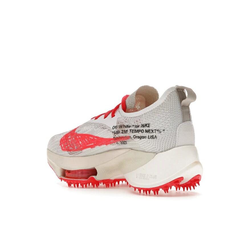 Nike Air Zoom Tempo Next% Flyknit Off White Solar Red : スニケス 