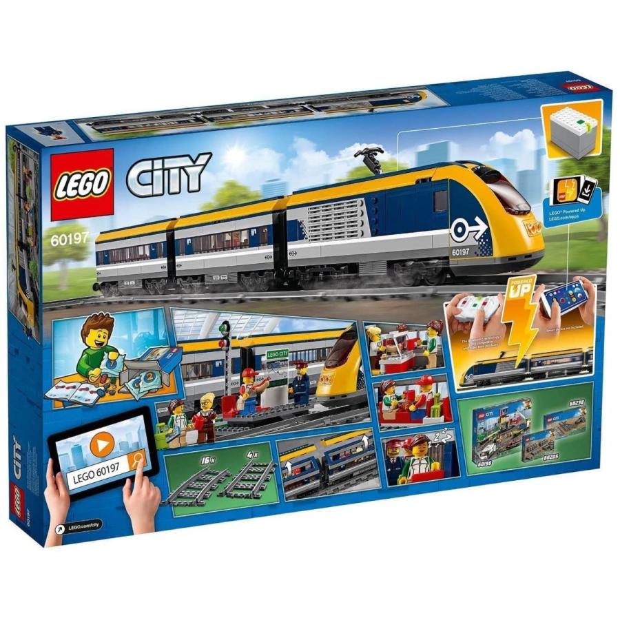 美品 レゴ シティ ハイスピード・トレイン 60197 電車-