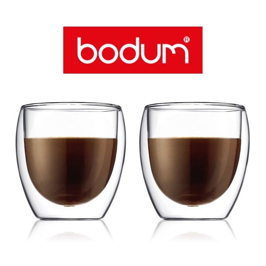 BODUM ボダム PAVINA パヴィーナ 新作からSALEアイテム等お得な商品満載 ダブルウォール 正規品 2個セット 大割引 250ml グラス