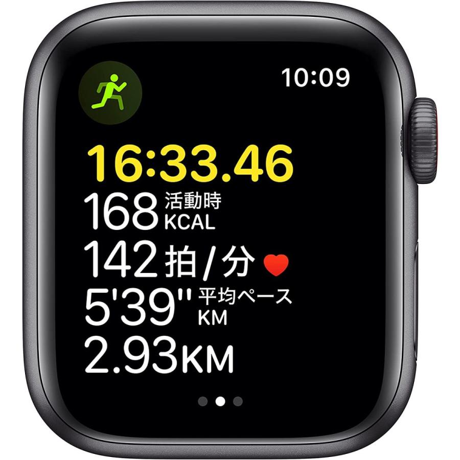 Apple Watch SE(GPSモデル)- 40mmスペースグレイアルミニウムケースと 