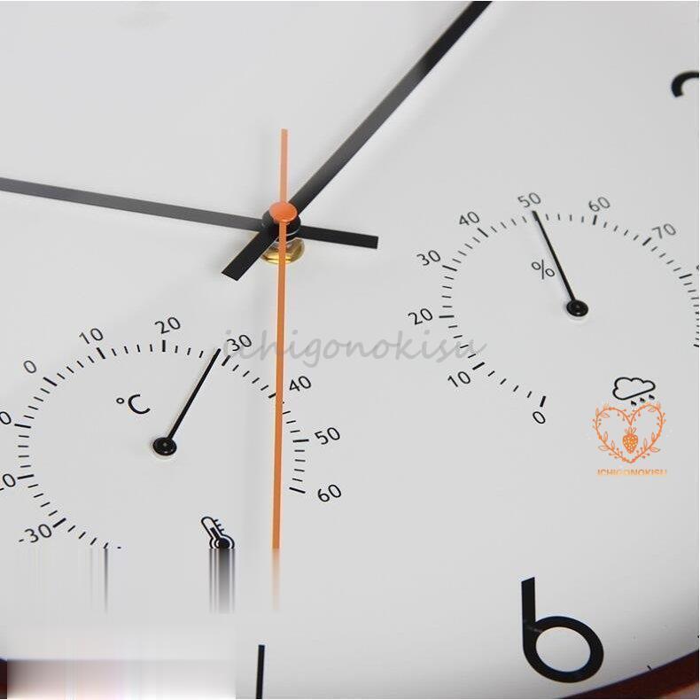 壁掛け時計セイコー掛け時計 壁掛け 電波時計 カレンダー 温度計 湿度計｜jun-store｜02
